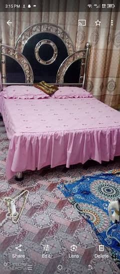 steel bed set