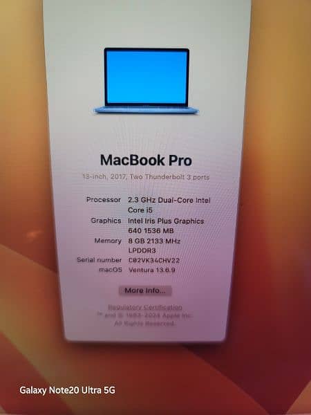 Macbook pro 2017 13 inch 3