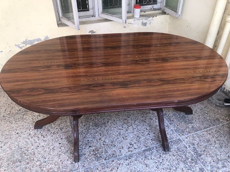 wooden dining table 2