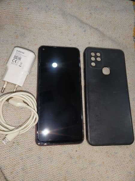 Infinix Hot 10 Good condition 6GB Ram 128 Ram 03095449689 2