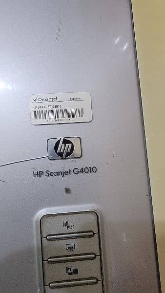 Scanner model HP Scanjet G4010 2