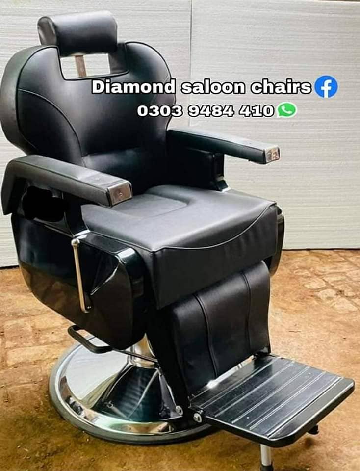 Saloon Chair/Parlour Chair/Facial Bed/Shampoo Unit/Pedicure/Trolley 5