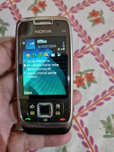 nokia e66 slider all orignal 6