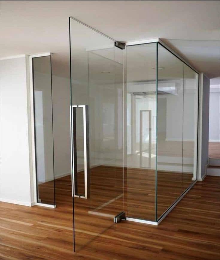 GLASS OFFICE PARTITION / SHOWER CABIN /BATH ENCLOSURE 5