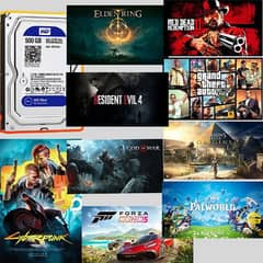 AAA title PC games in hdd drive for sale