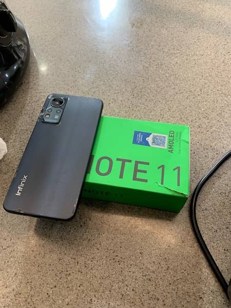 infinix note 11 6gb 128gb all ok no fault with box 2