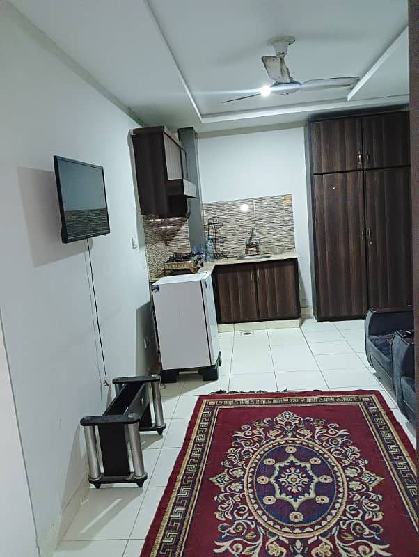 Monthly 1bed full furnish apartments for rent available 3