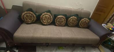 Very good condition sofa cum bed for sale