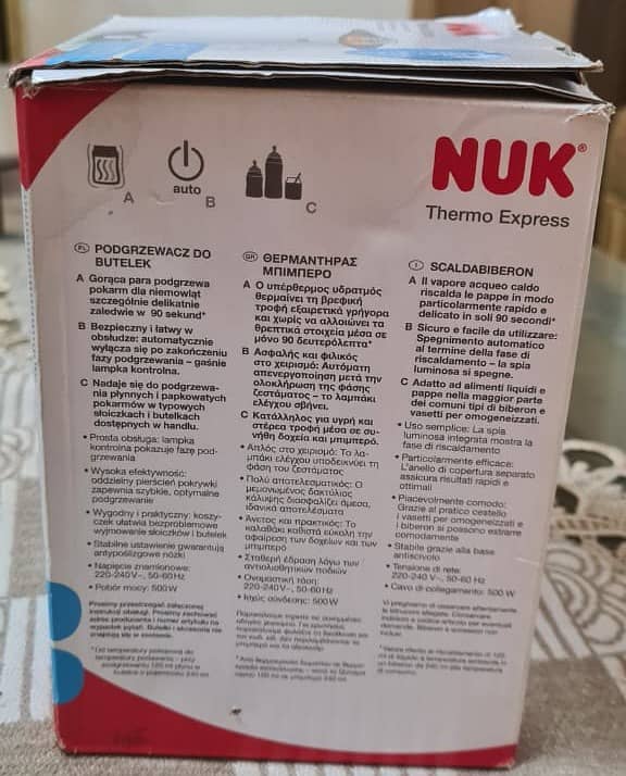 NUK Thermo Express Bottle Warmer | Food Warmer | Feeder Warmer 3