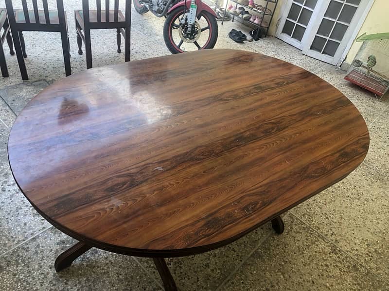 wooden dining table 12