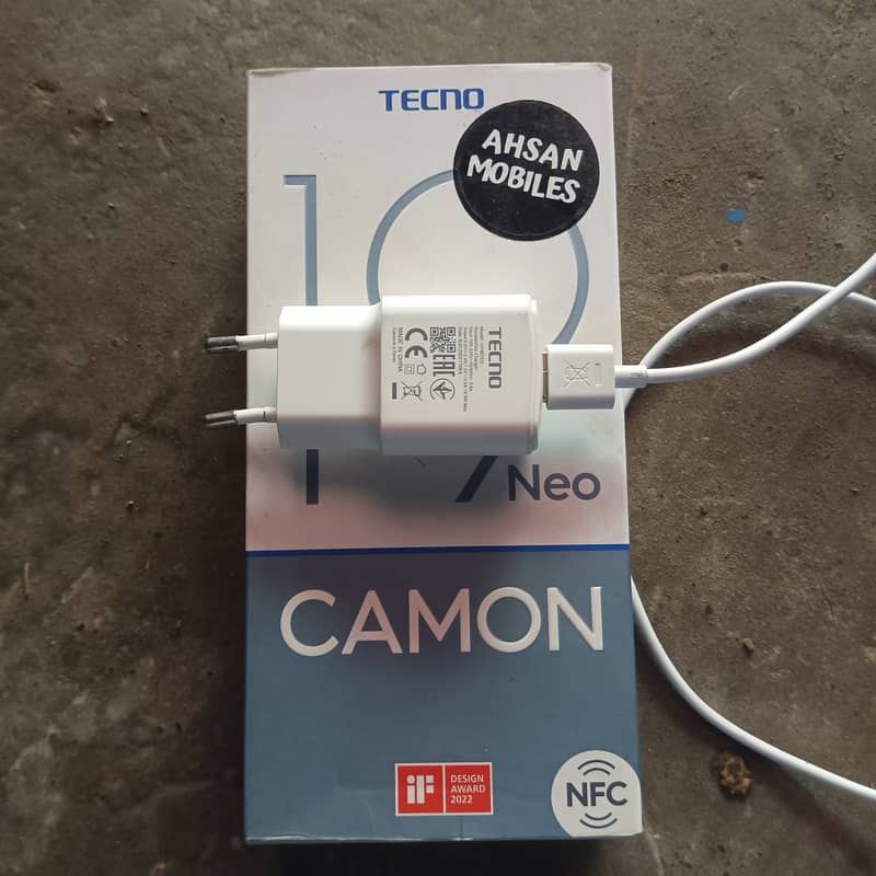 Tecno cemon 19 Neo 6+6/128 Condition 10by10 LL Lush Box with original 4