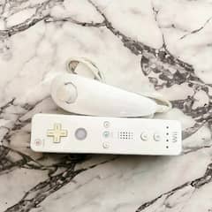 Nintendo wii controller and nunchuk