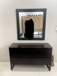 branded chen one bed king size with side tables dresser and mirror