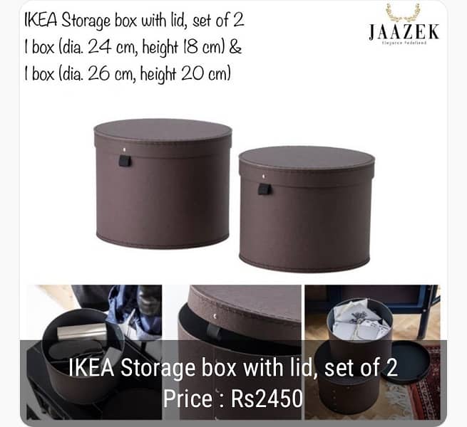 Ikea storage boxes 0