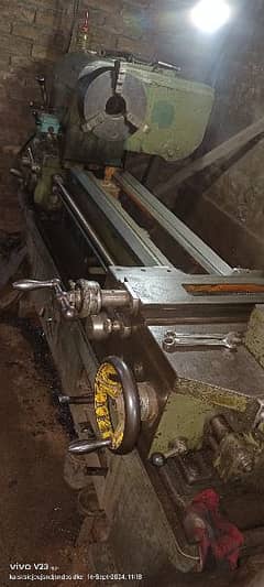 Lathe machine known as kharaad machine