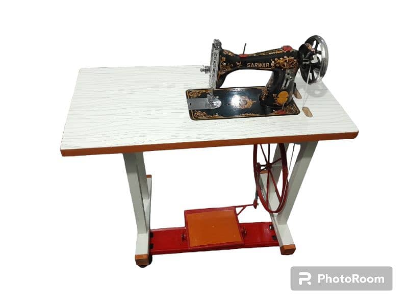 Foot control table stand for sewing machine 2