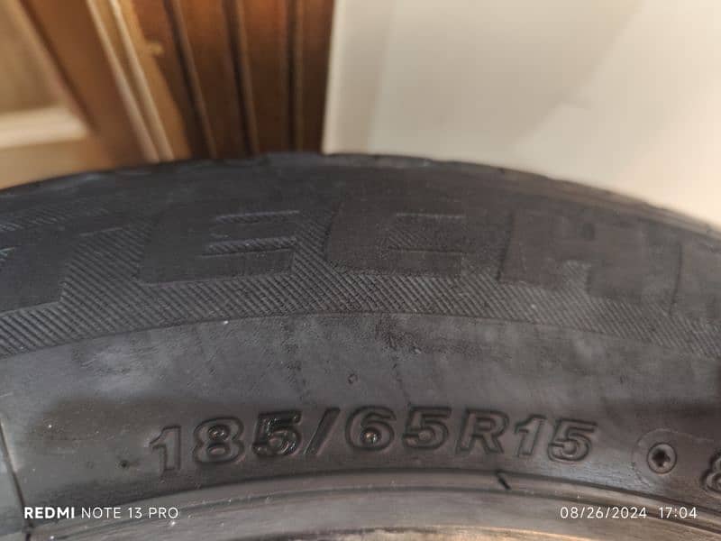 Bridgestone 185/65/R15 bought new by myself. used very carefully 3