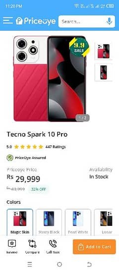 Tecno spark 10 pro