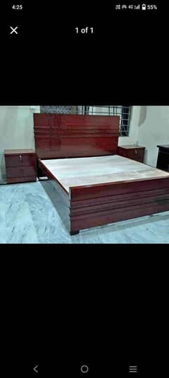 bed / double bed / king size bed / bed for sale / wooden bed 0