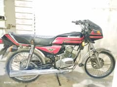 Kawasaki GTO 125 Karachi number urgent sale