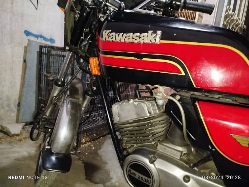 Kawasaki GTO 125 Karachi number urgent sale 3