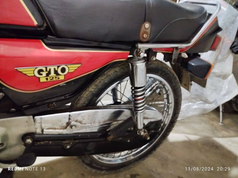 Kawasaki GTO 125 Karachi number urgent sale 7