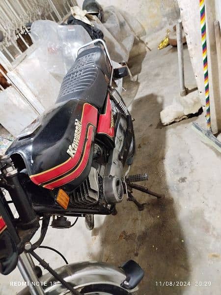 Kawasaki GTO 125 Karachi number urgent sale 11