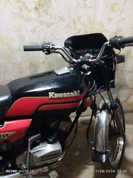 Kawasaki GTO 125 Karachi number urgent sale 16