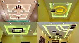 false celling/media wall/ molding/Gypsum ceilin/Pop ceiling/Wpc wall 6