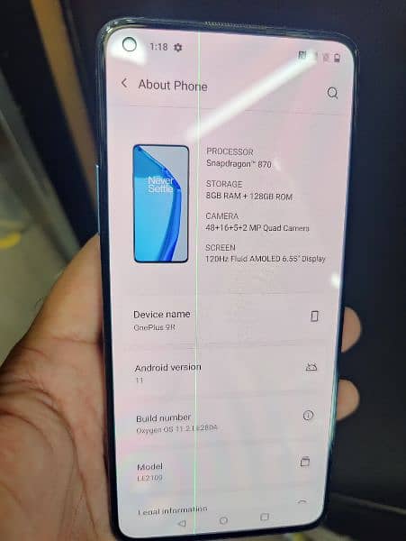 OnePlus 9r 8/128 3