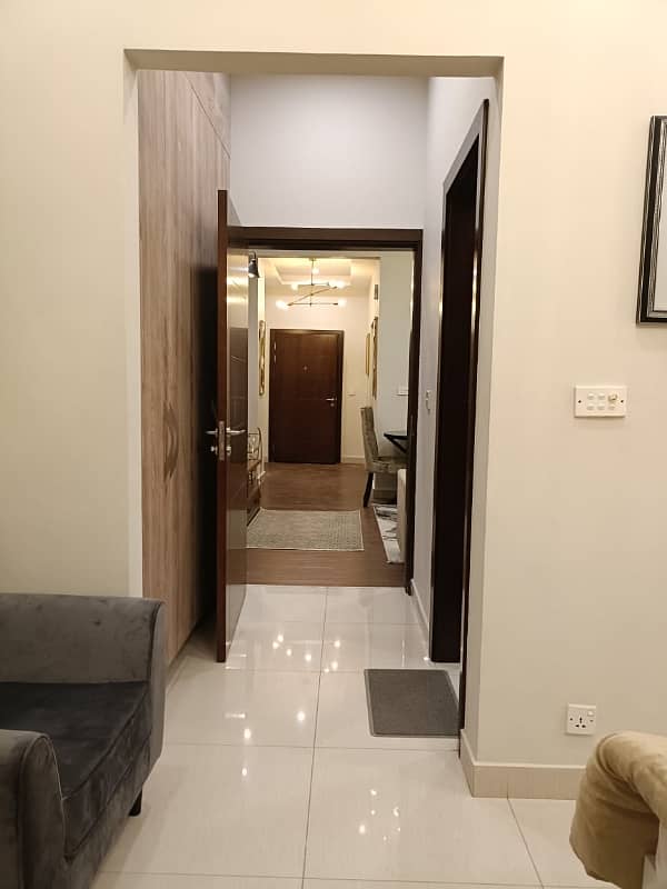 ONE BED LUXURY FURNISHED APPARTMENT AVAILABLE FOR RENT IN BAHRIA TOWN PHASE 7 RAWALPINDI 15