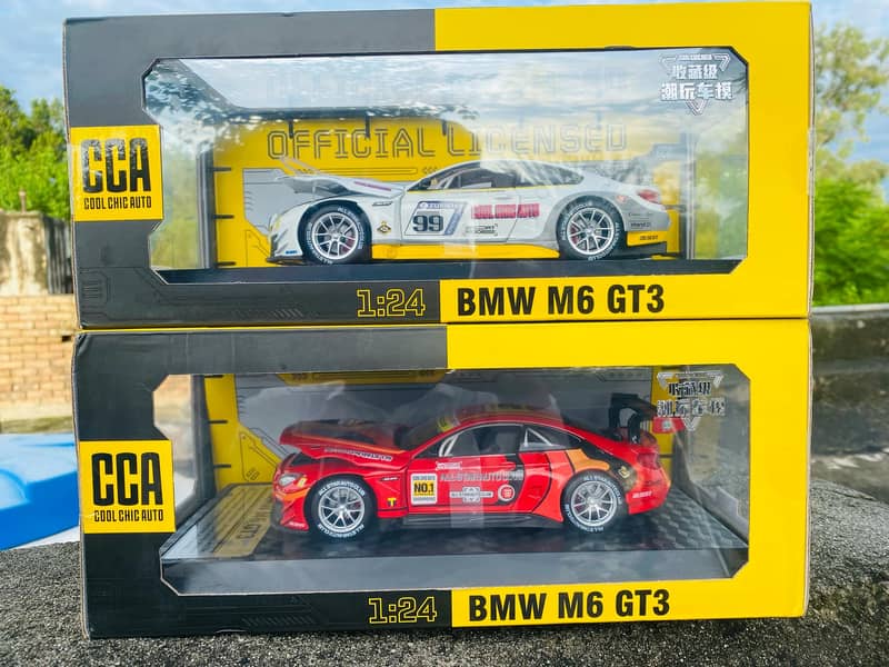 BMW M6 GT3 1:24 Scale Diecast Model sport cars collections 16