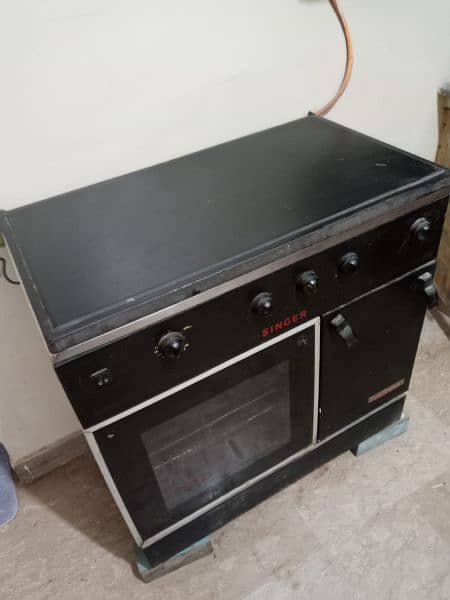 Singer Cooking Range 3 Burner gas & electric oven 2