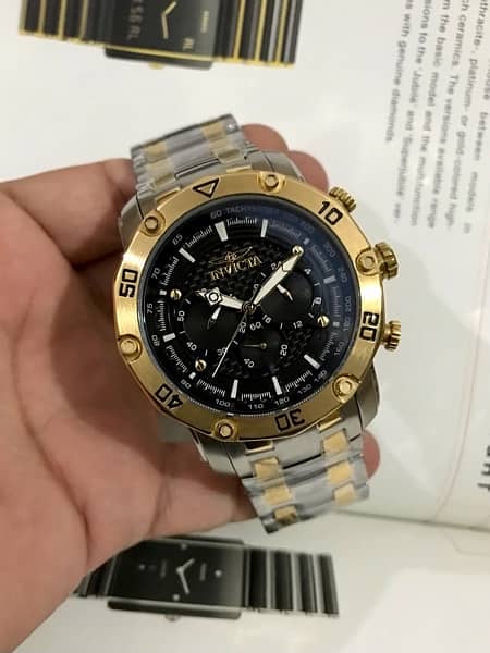 INVICTA-PRO DIVER-TWO TONE-NEW WATCH-RADO-OMEGA-ROLEX-TISSOT-TAG-SEIKO 0