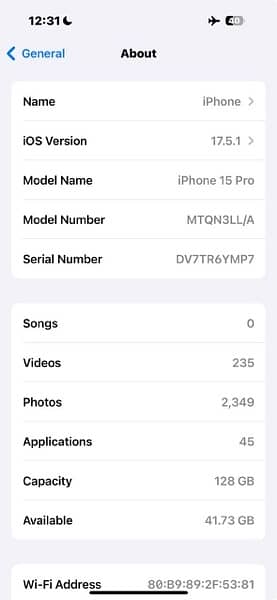 iphone 15 pro non PTA 6