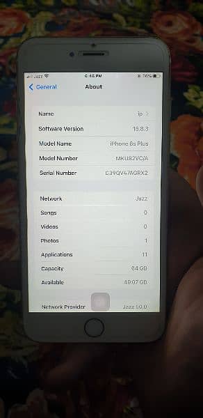 Apple iPhone 6s plus 64gb 1