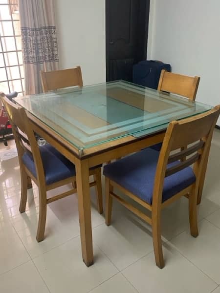 Dining table and chairs 1