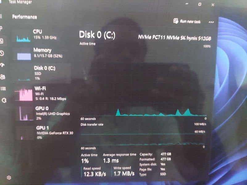 Dell Xps 9510 Core i7 11th Gen 11800h 6