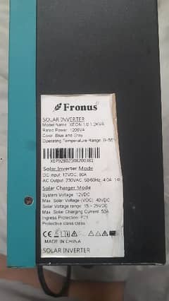 fronus inverter 1.2kw