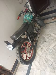 honda cg125 . trail shape modified . . .