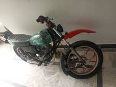 honda cg125 . trail shape modified . . read complt add plz