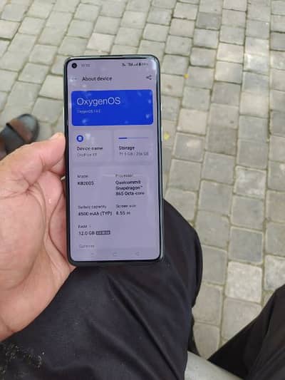 one plus 8t 12/256 PTA approved 03026521179