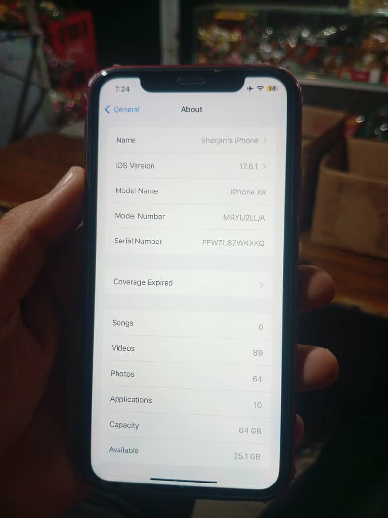 iphone XR 64GB 5