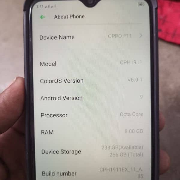 OPPO F11  All to all ok 10