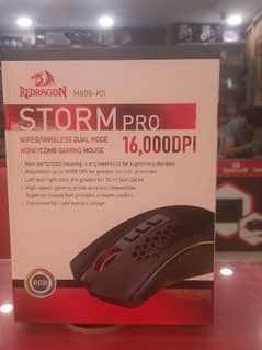 Redragon M808-KS STORM PRO RGB Wireless Gaming Mouse (Black