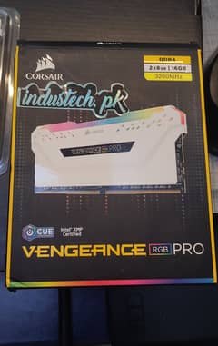 Corsair VENGEANCE RGB PRO white 16GB (2 x 8GB) DDR4  3200MHz