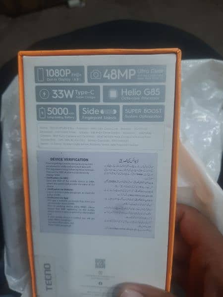 tecno spark 8 pro 4gb 64gb full box 0