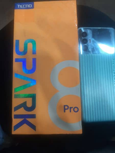 tecno spark 8 pro 4gb 64gb full box 5