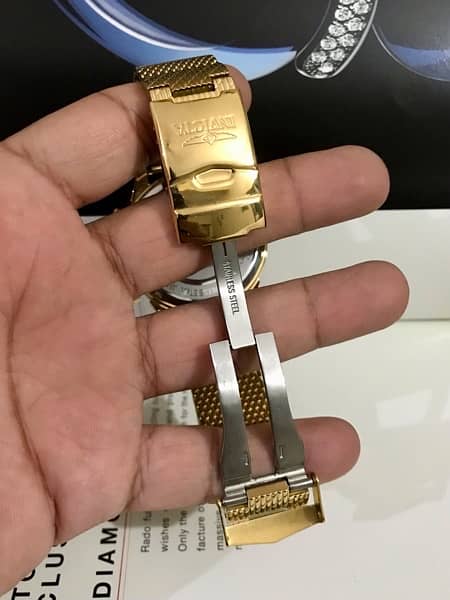 INVICTA SPEEDWAY-GOLD TONE-NEW ORIGINAL WATCH-RADO-OMEGA-ROLEX-TISSOT 5