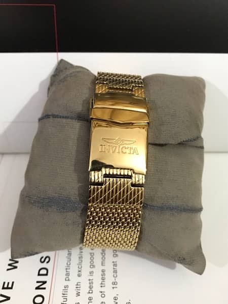 INVICTA SPEEDWAY-GOLD TONE-NEW ORIGINAL WATCH-RADO-OMEGA-ROLEX-TISSOT 6